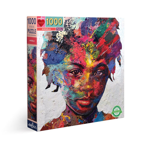 1000 Piece Jigsaw Puzzle I Am Black History Jigsaw Puzzle Open Box